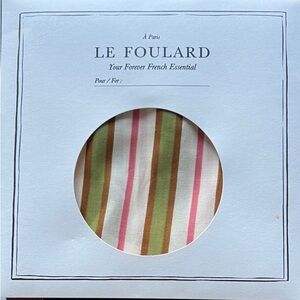 Sézane Le Foulard Striped Scarf